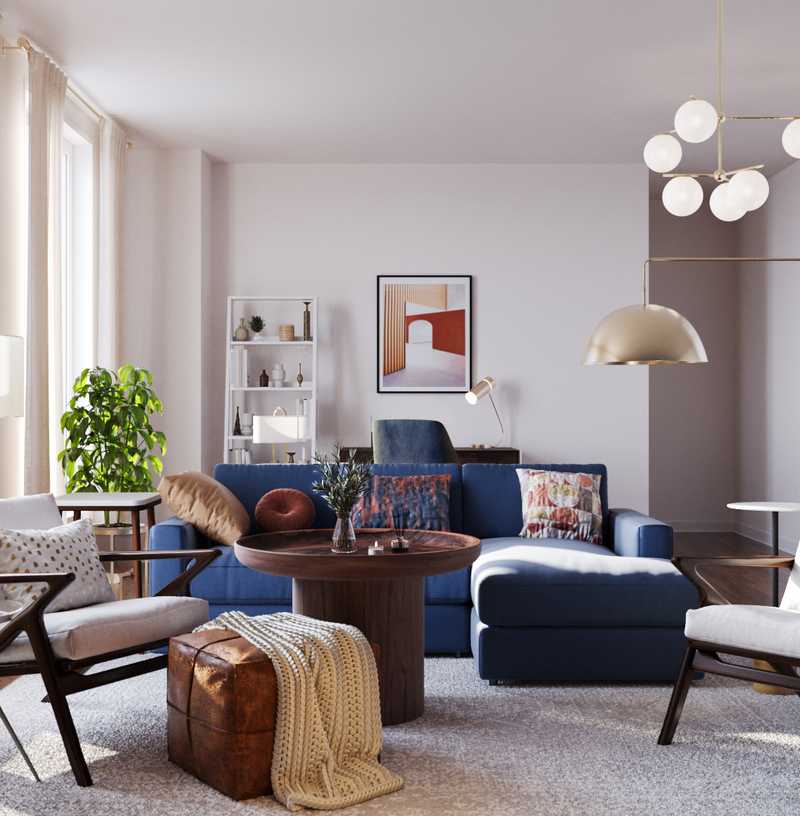 Contemporary, Modern, Glam Not Sure Yet Design by Havenly Interior Designer Nicole