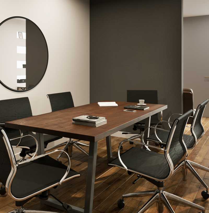 Modern, Industrial Entryway Design by Havenly Interior Designer Anny