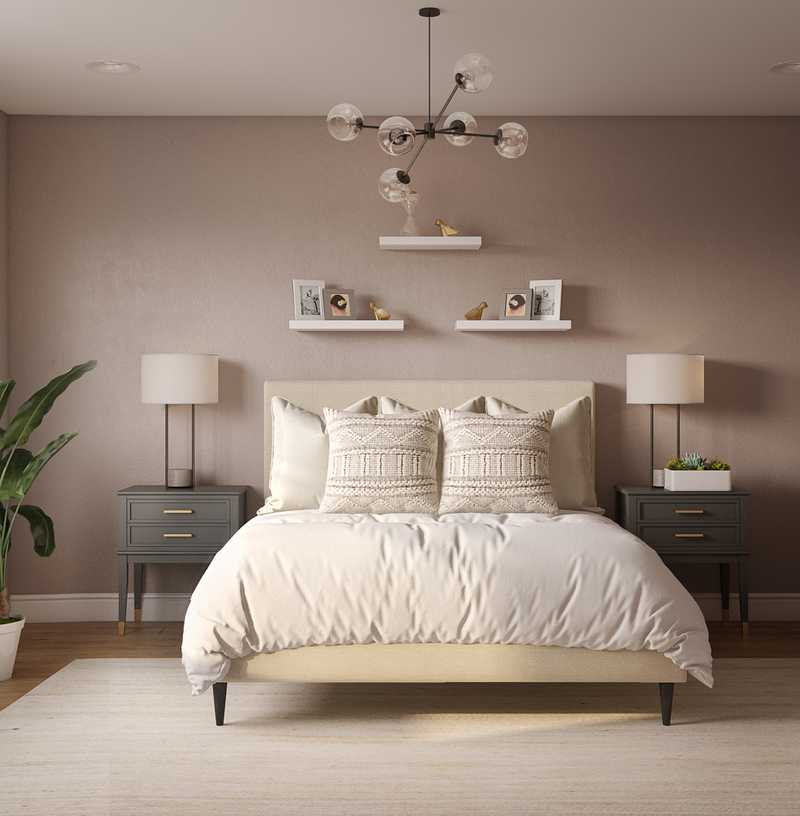 Modern, Midcentury Modern Bedroom Design by Havenly Interior Designer Anahita