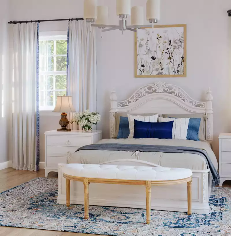 Classic, Traditional Bedroom Design by Havenly Interior Designer Paulina