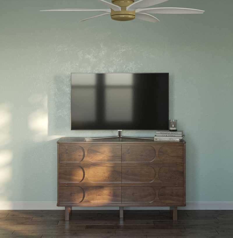 Eclectic, Bohemian, Midcentury Modern Not Sure Yet Design by Havenly Interior Designer Samantha