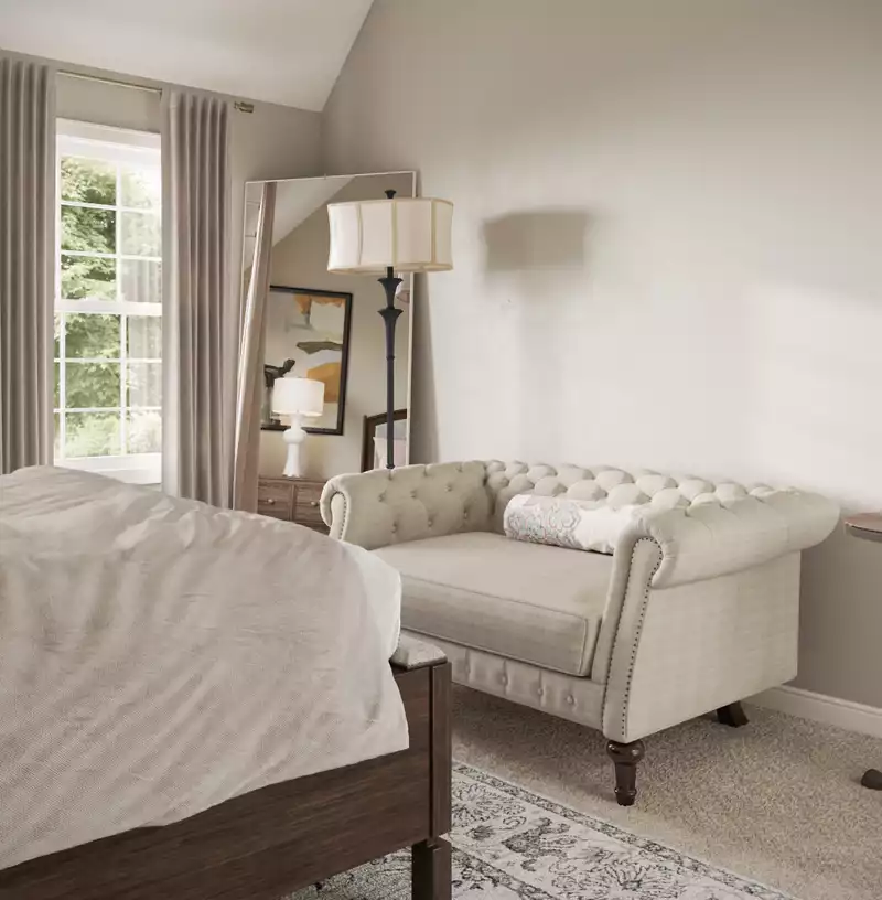 Classic, Traditional, Transitional Bedroom Design by Havenly Interior Designer Megan