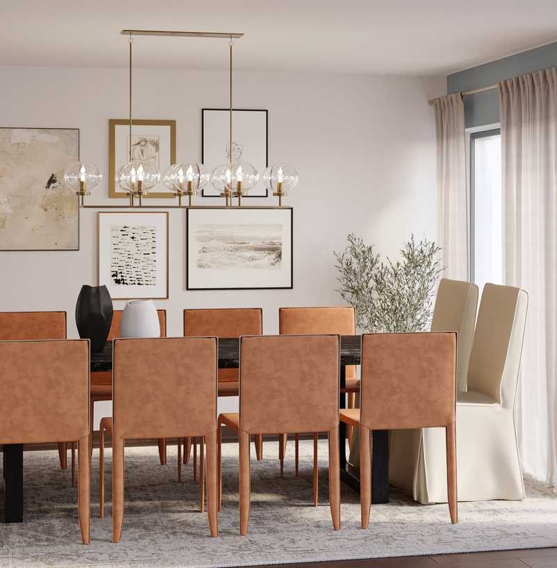 Modern, Classic, Traditional Dining Room Design by Havenly Interior Designer Paulina