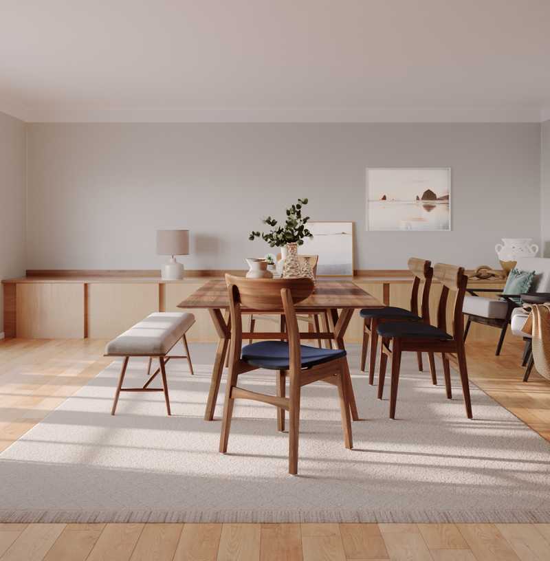 Farmhouse, Global, Midcentury Modern Dining Room Design by Havenly Interior Designer Paola