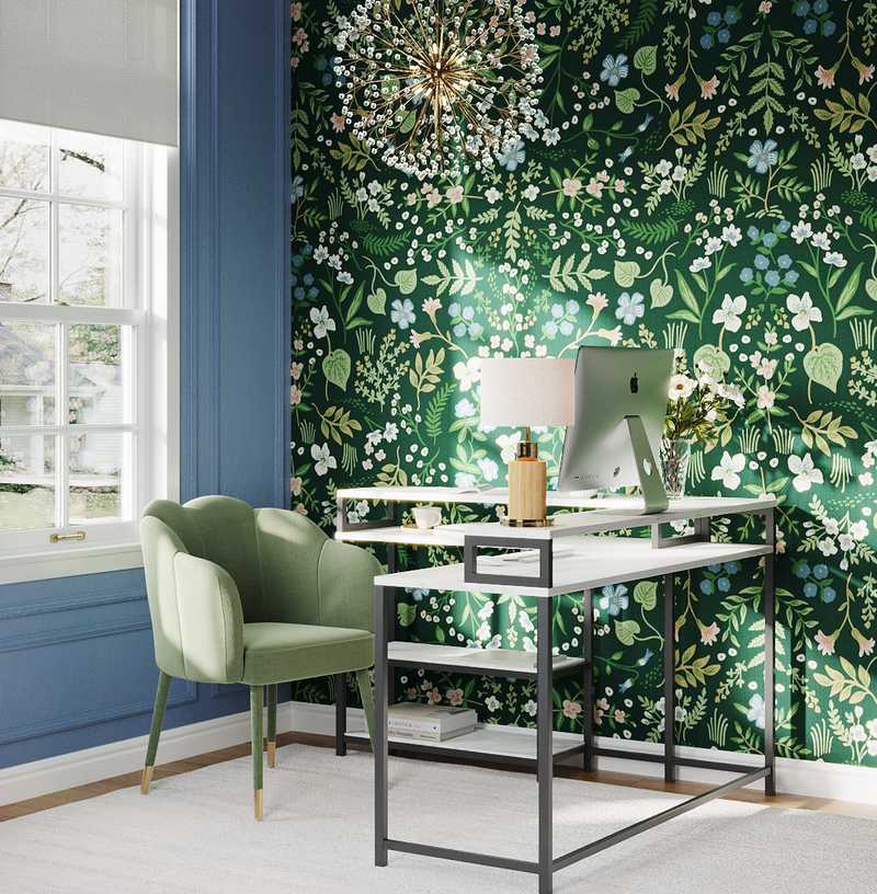 Modern, Preppy Not Sure Yet Design by Havenly Interior Designer Maria