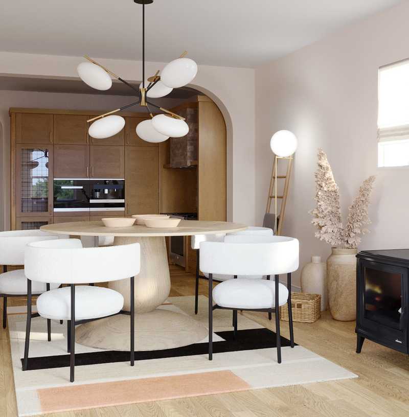 Glam Dining Room Design by Havenly Interior Designer Melissa