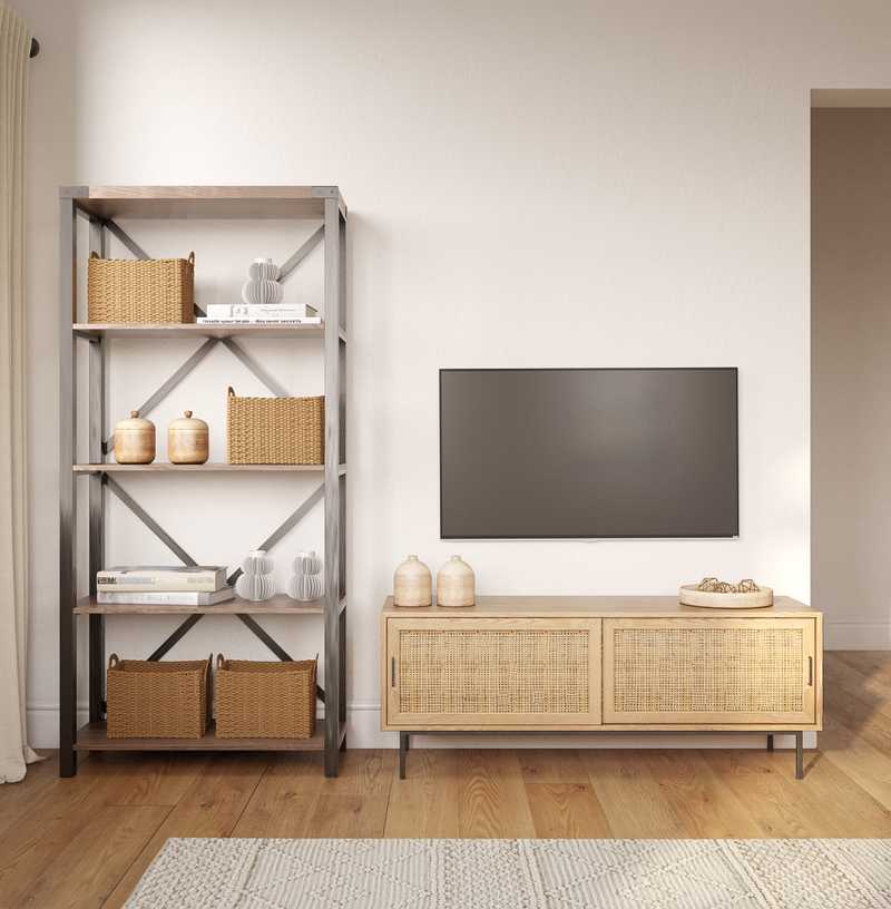 Classic, Bohemian, Farmhouse, Transitional Playroom Design by Havenly Interior Designer Maria