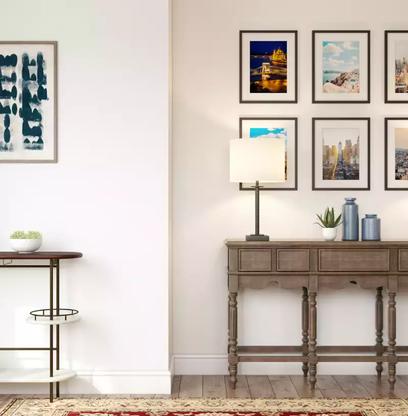 Classic, Eclectic, Traditional Dining Room Design by Havenly Interior Designer Jamie