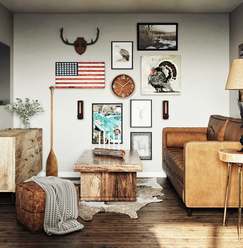 Modern, Traditional, Rustic Office Design by Havenly Interior Designer Haley