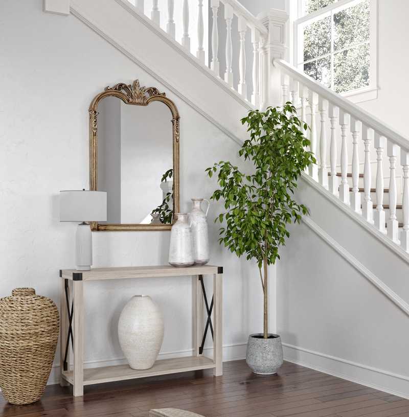 Contemporary, Modern, Coastal Entryway Design by Havenly Interior Designer Dan