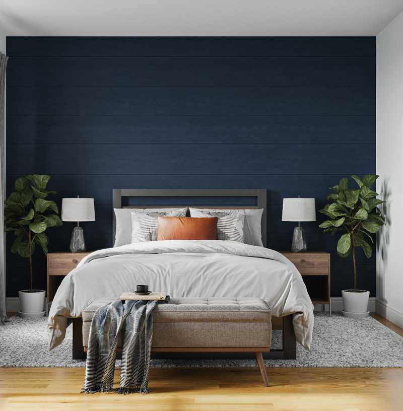 Contemporary, Modern, Industrial Living Room Design by Havenly Interior Designer Alycia