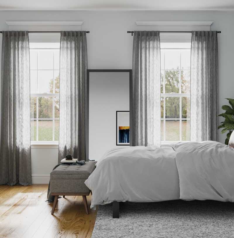 Contemporary, Modern, Industrial Living Room Design by Havenly Interior Designer Alycia