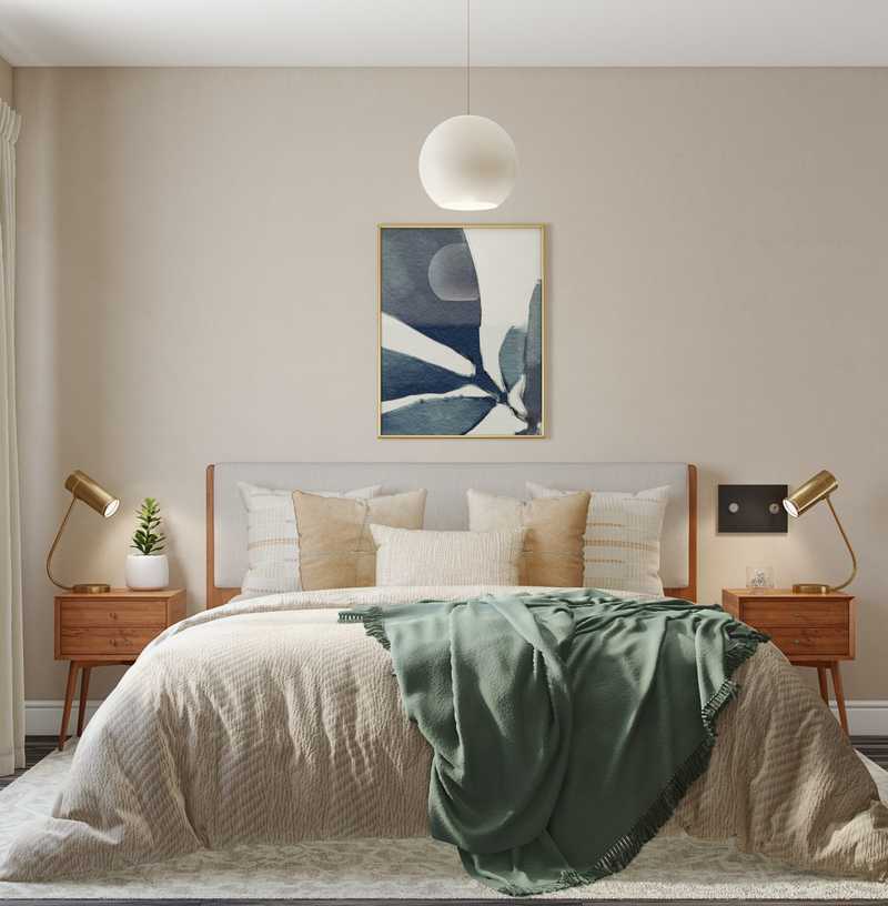 Modern, Classic, Bohemian, Traditional, Farmhouse, Midcentury Modern Bedroom Design by Havenly Interior Designer Christina