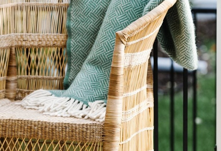 Pari rattan chair by anthropologie in beige size all 2025