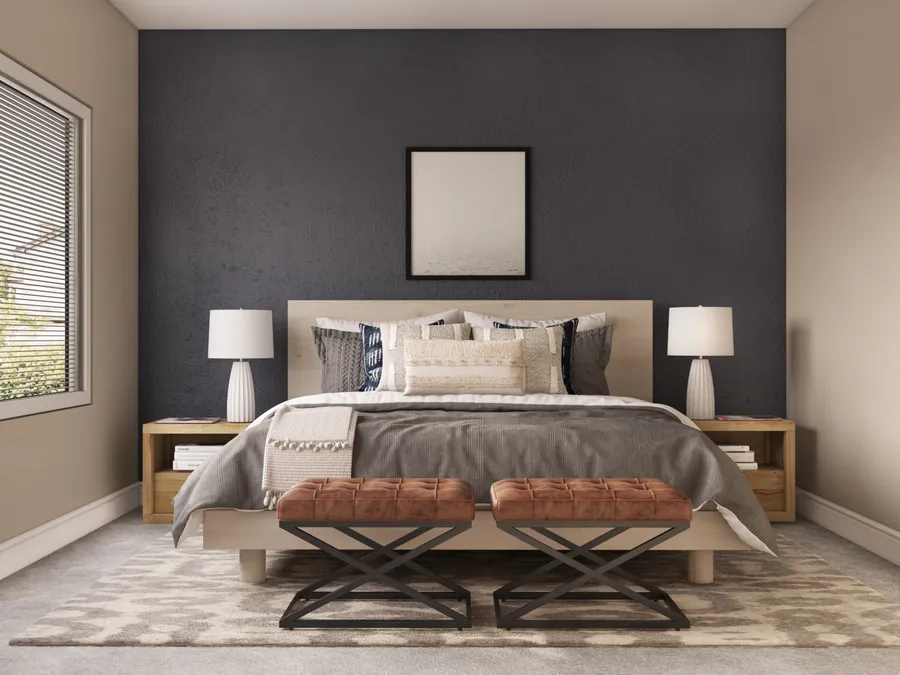Bedroom · Contemporary designed by Laura
