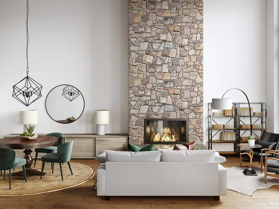 Living Room · Modern designed by Sable