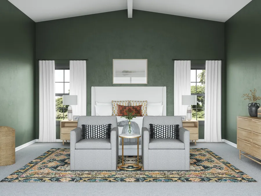 Bedroom · Eclectic designed by Kacey