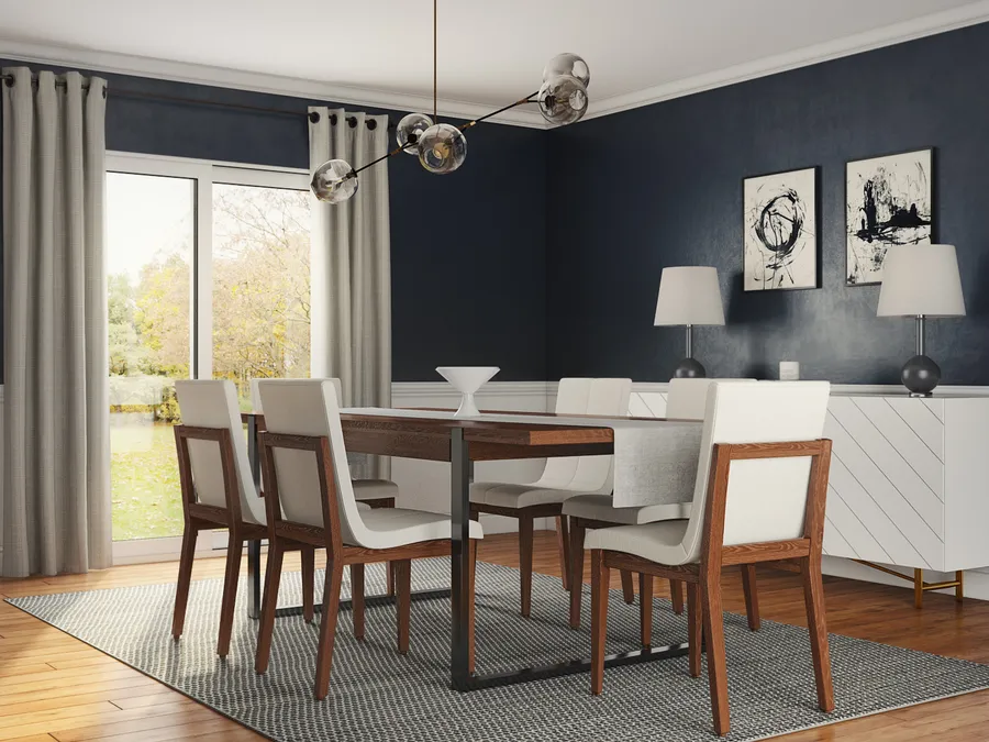 Dining Room · Contemporary designed by Ana
