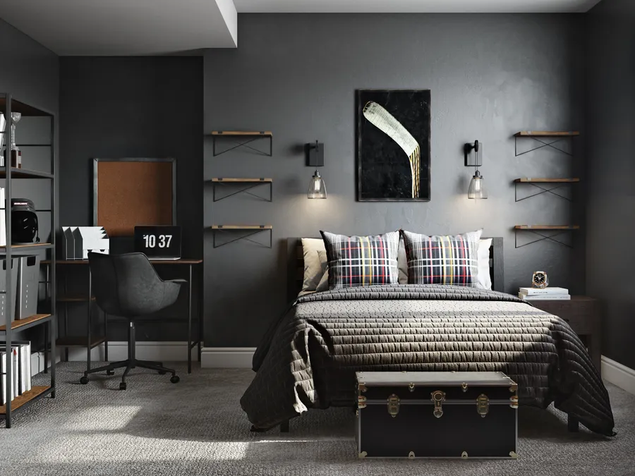 Bedroom · Contemporary designed by Debbie