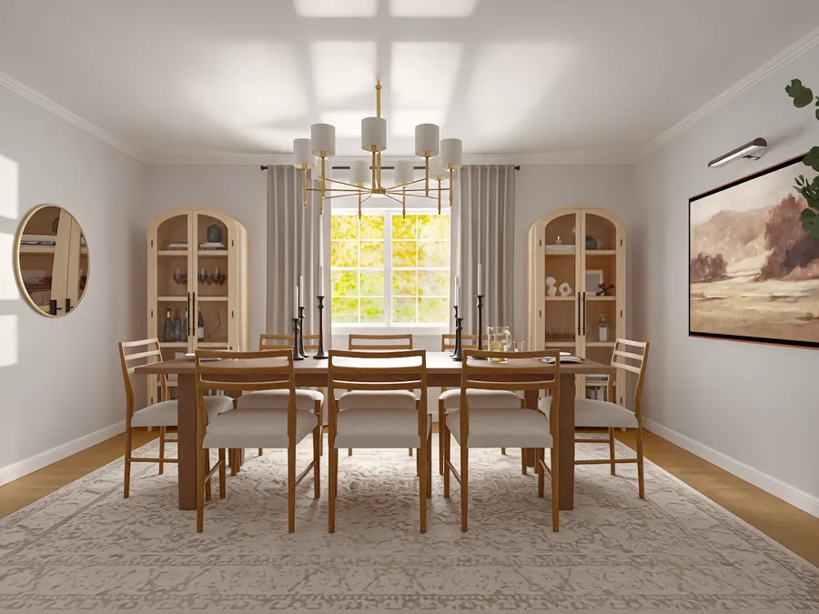 Dining Room · Contemporary designed by Toussaint
