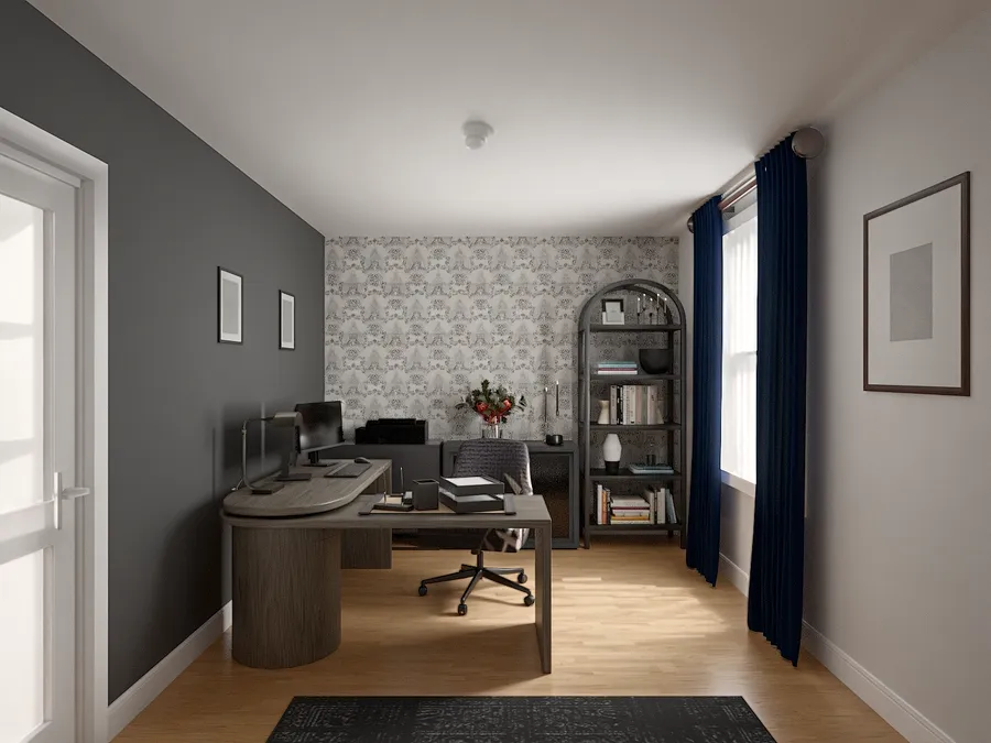 Office · Eclectic designed by Hazel