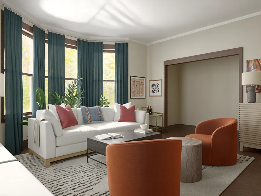 Living Room · Modern designed by Charlee