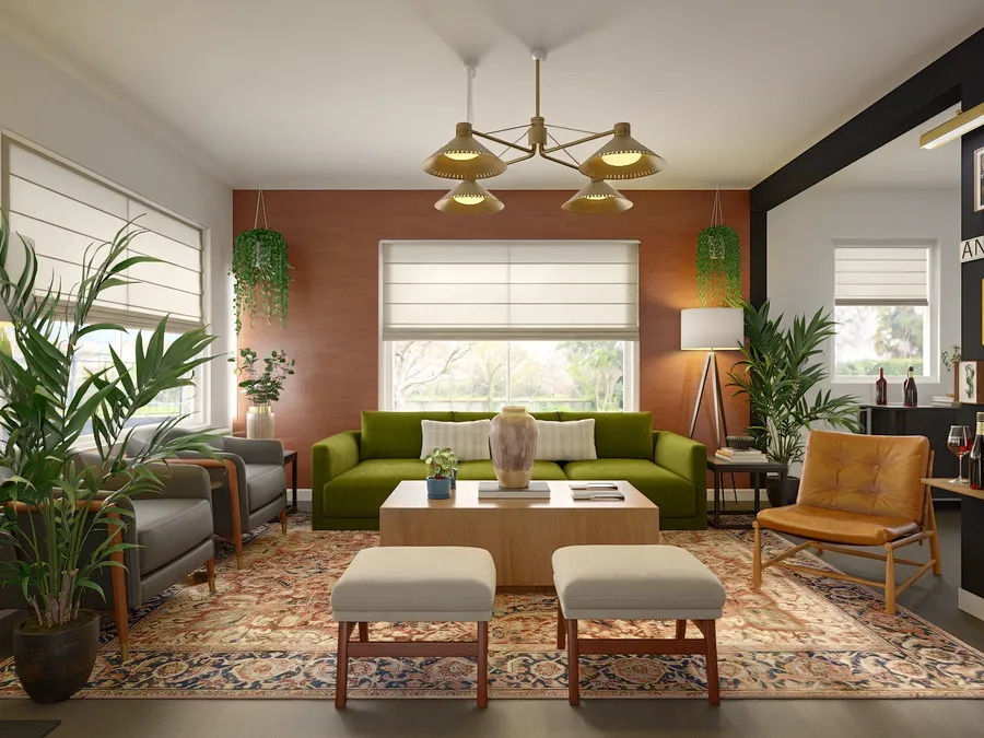Living Room · Modern designed by Kait