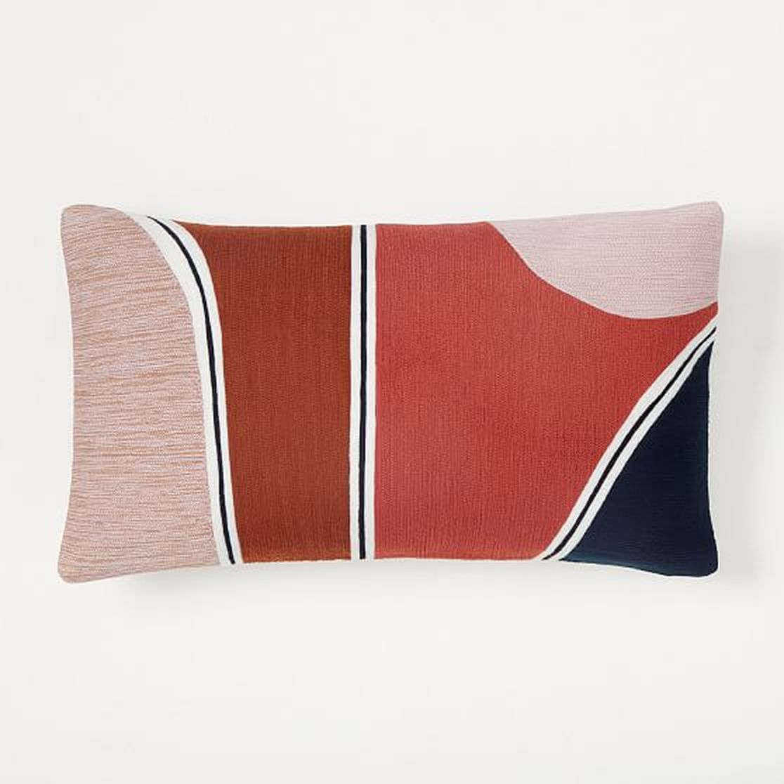 West Elm Crewel Outlined Shapes Pillow Cover Collection