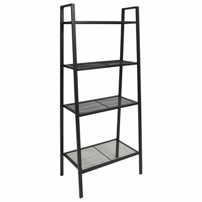Graettinger 4 Tiers Metal Ladder, White Ladder Bookcase Wayfair