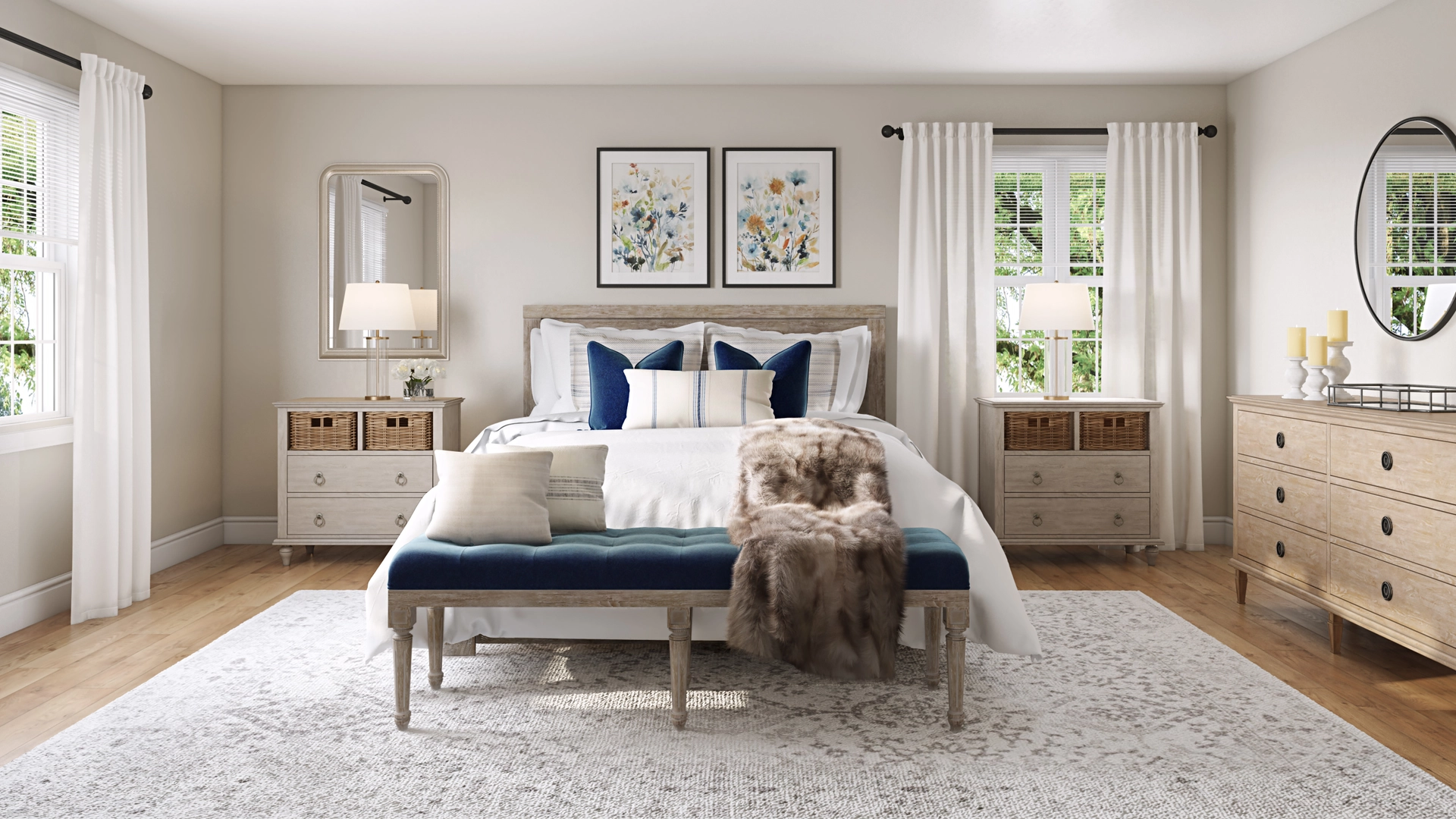 Paulsen reclaimed online wood bed