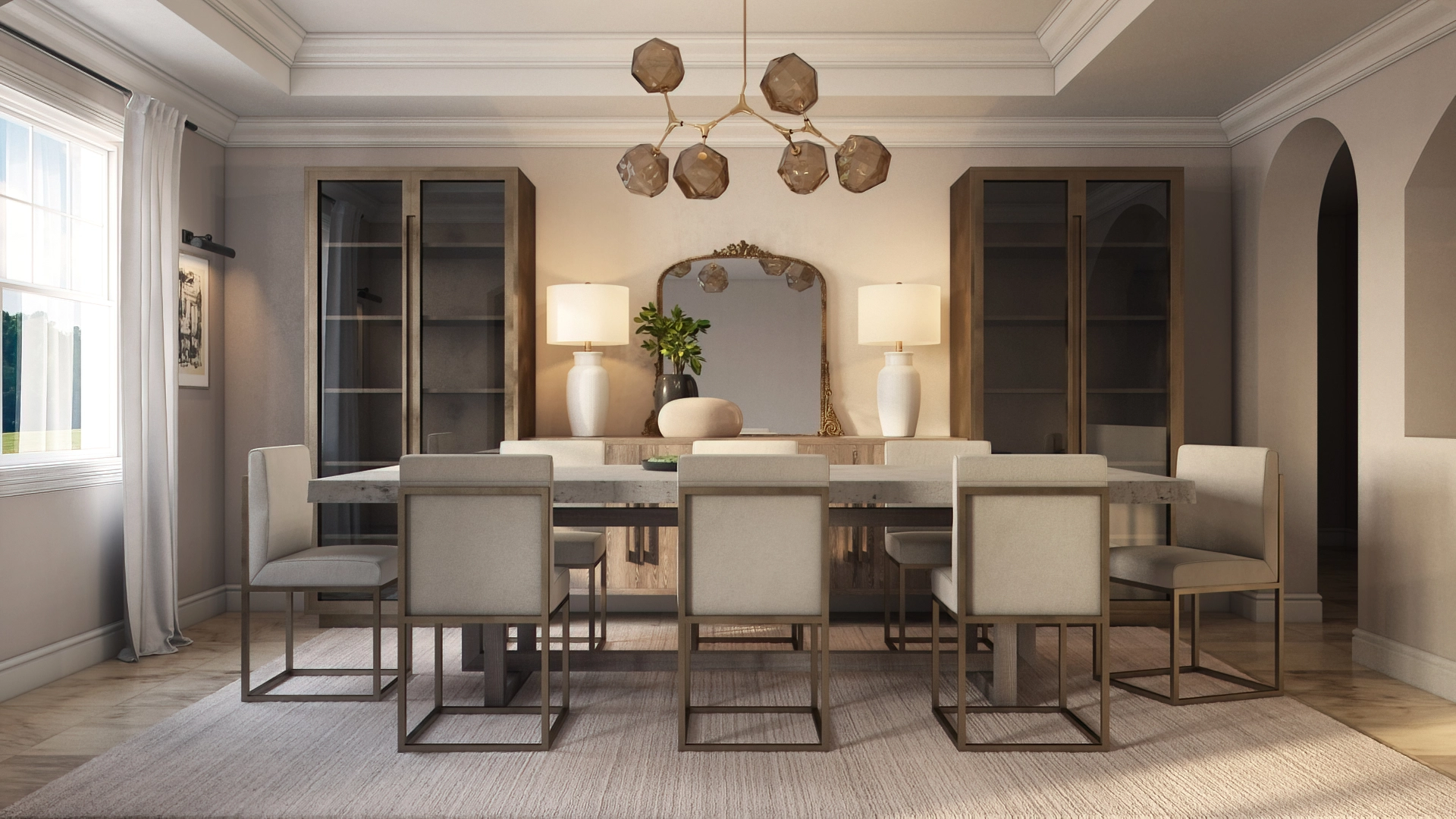 Rh heston dining table outlet