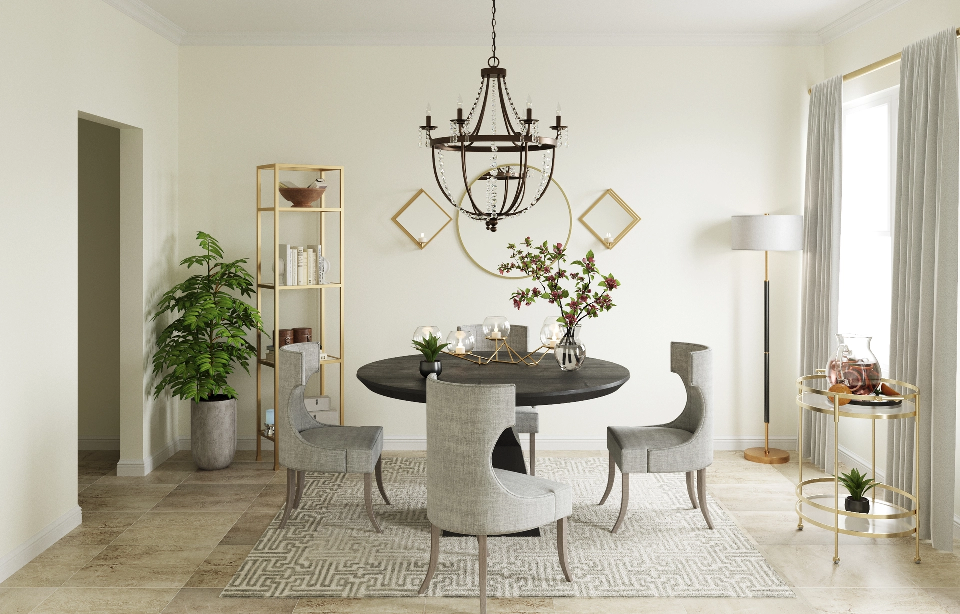 Pottery barn best sale quinn chandelier