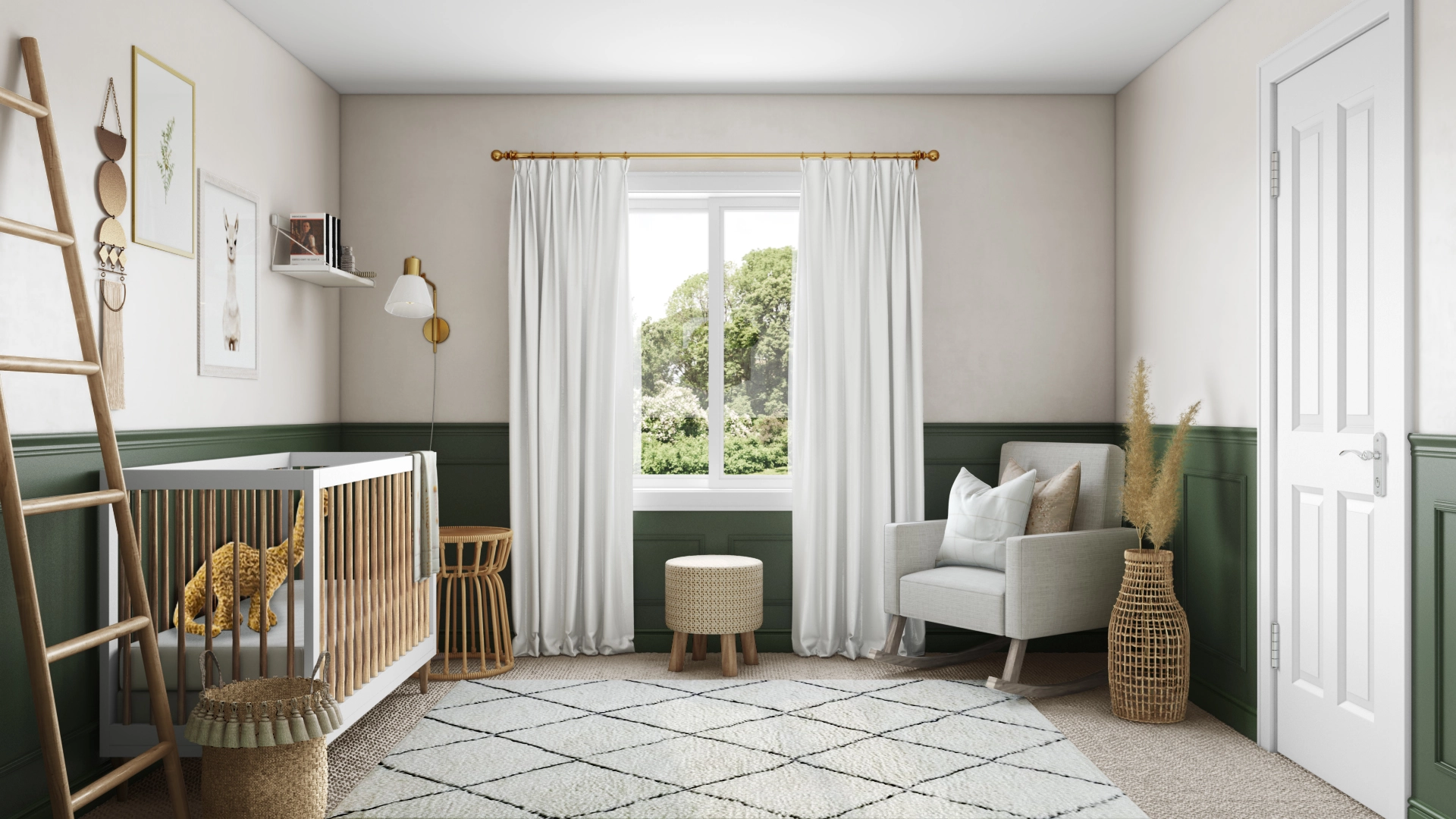 Rattan Baby Bassinet Crate and Barrel Havenly