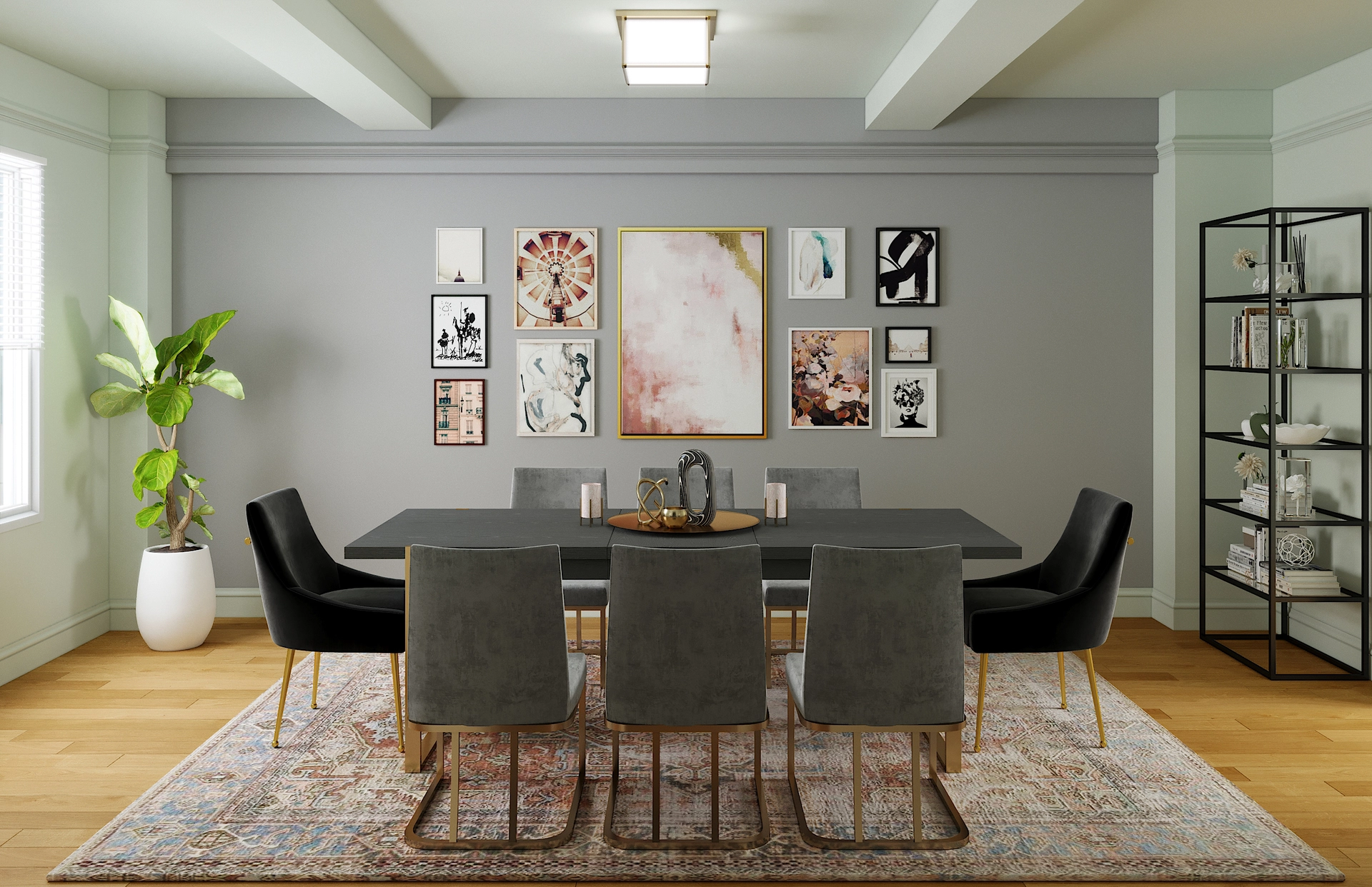 Neace upholstered outlet dining chair