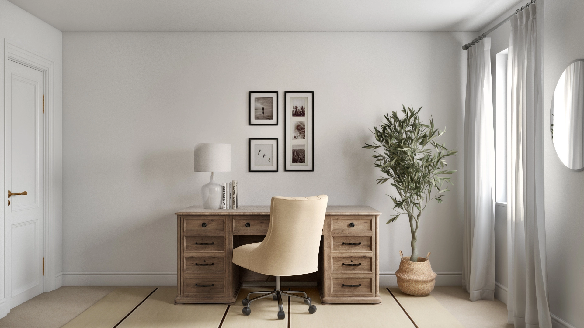 Lamantia shop executive desk