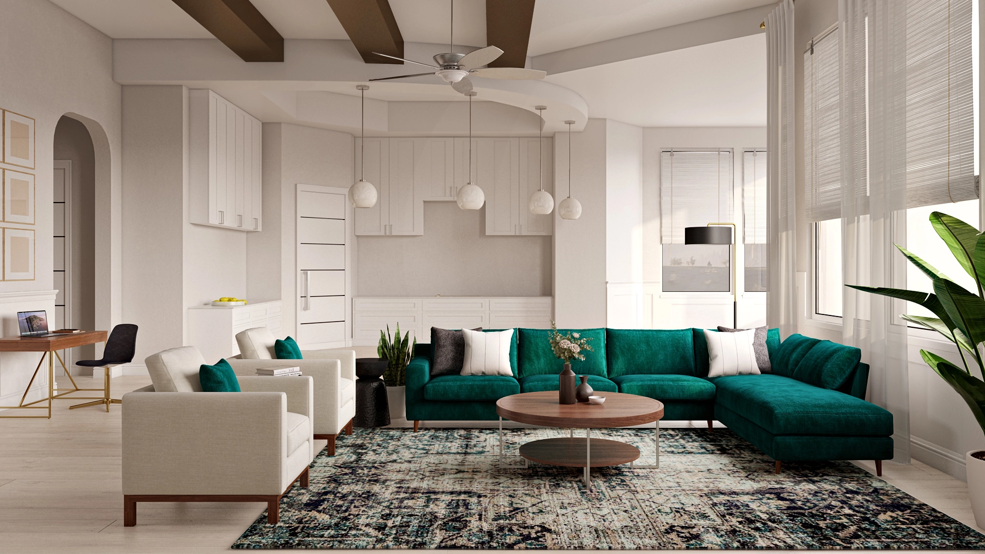 Kits balsam hot sale green sofa