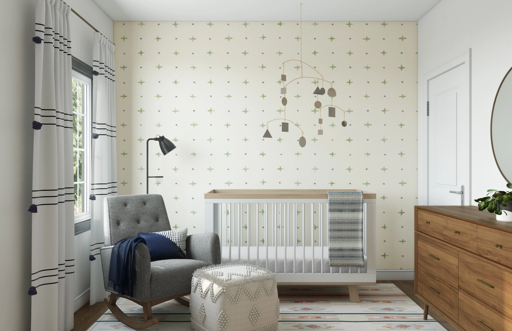 Mismatched hot sale furniture nursery
