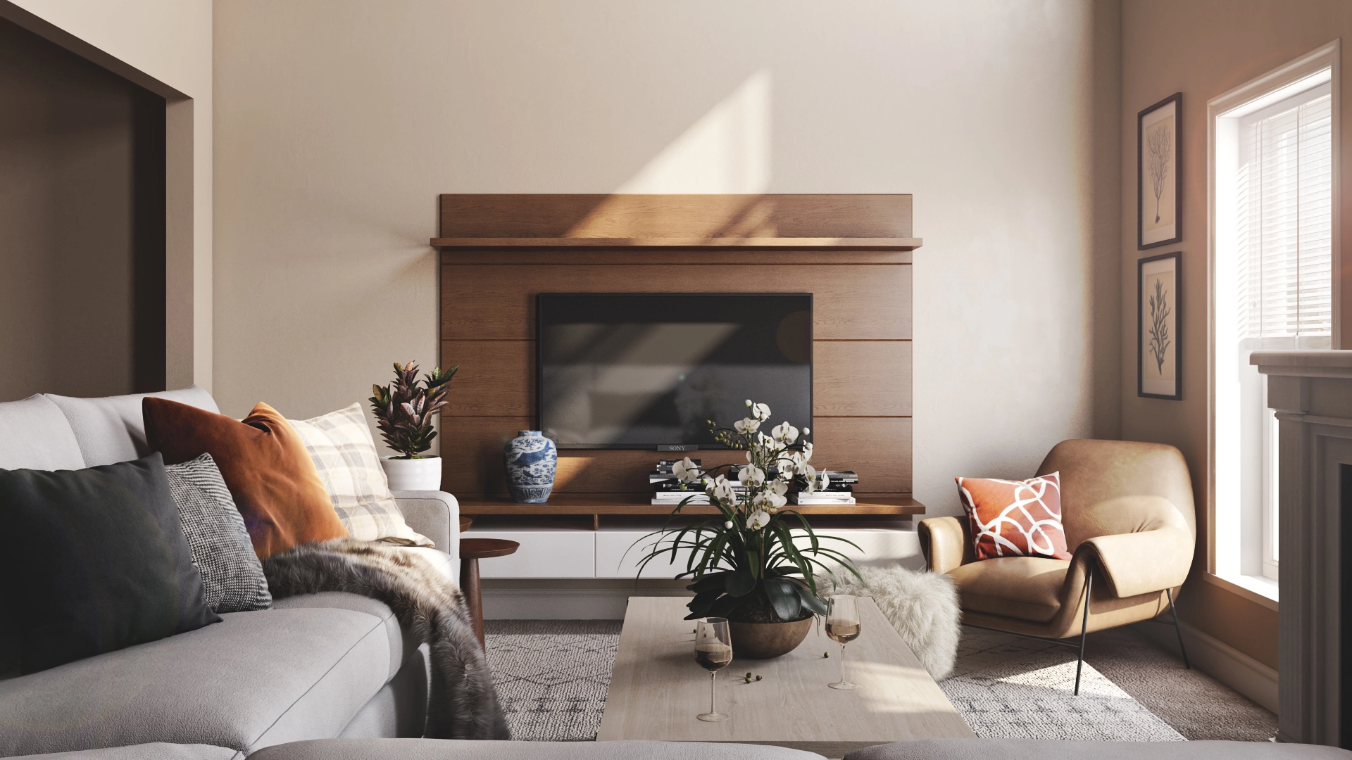Kinsella Solid Wood 4 Legs Coffee Table with Storage Wayfair