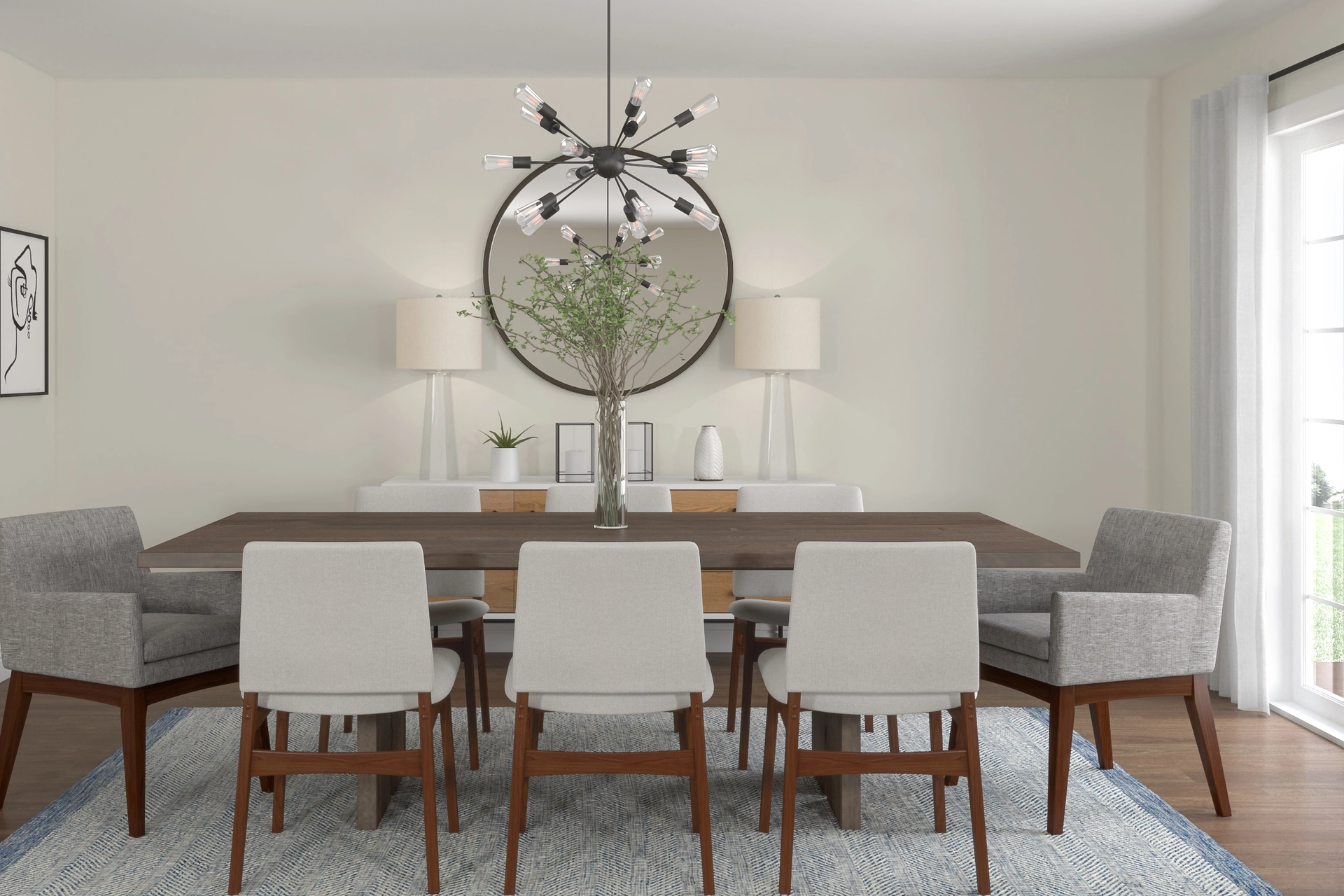 Crate and barrel 2025 tate dining table