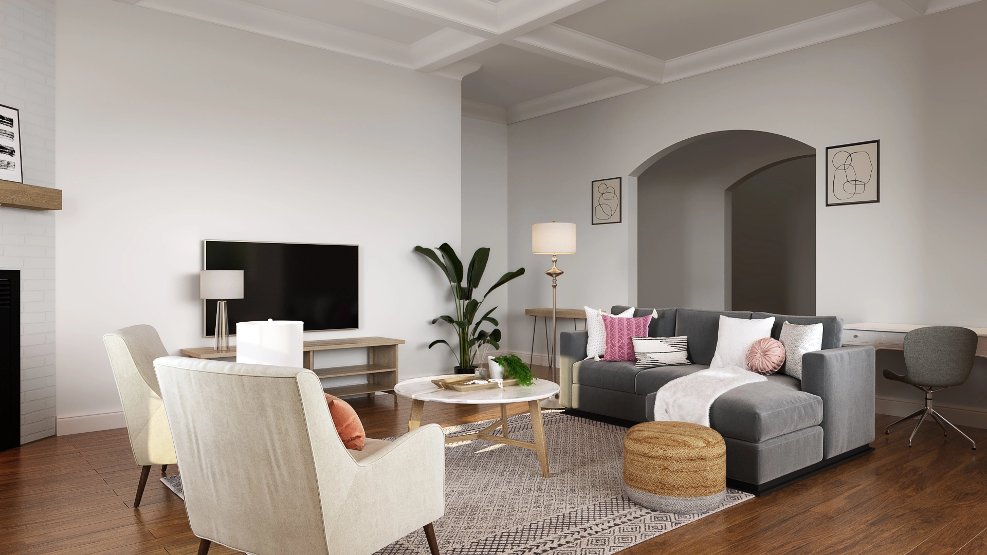 Crate and barrel clearance barrett sofa