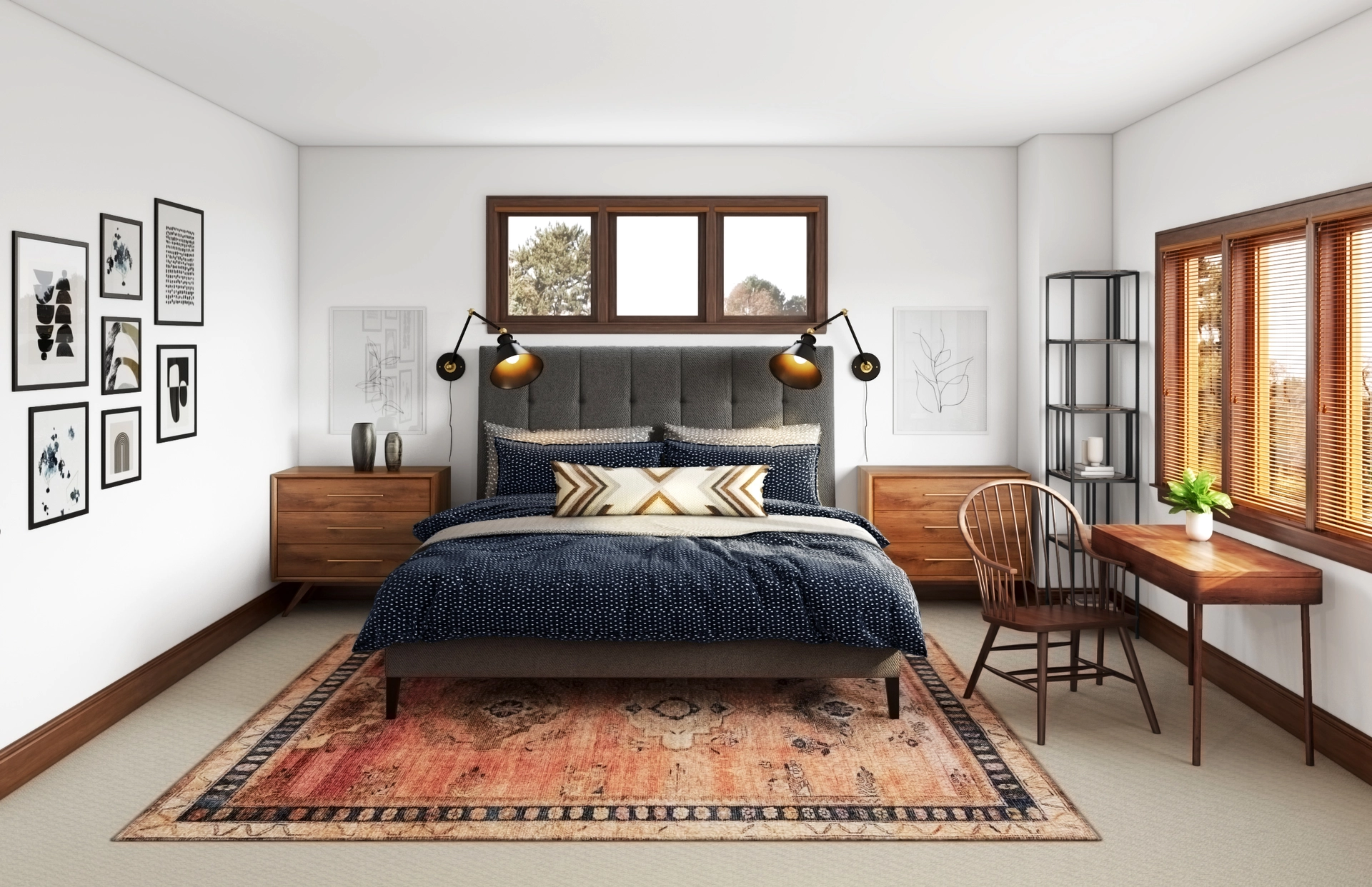 Cloer Upholstered Standard Bed Wayfair Havenly