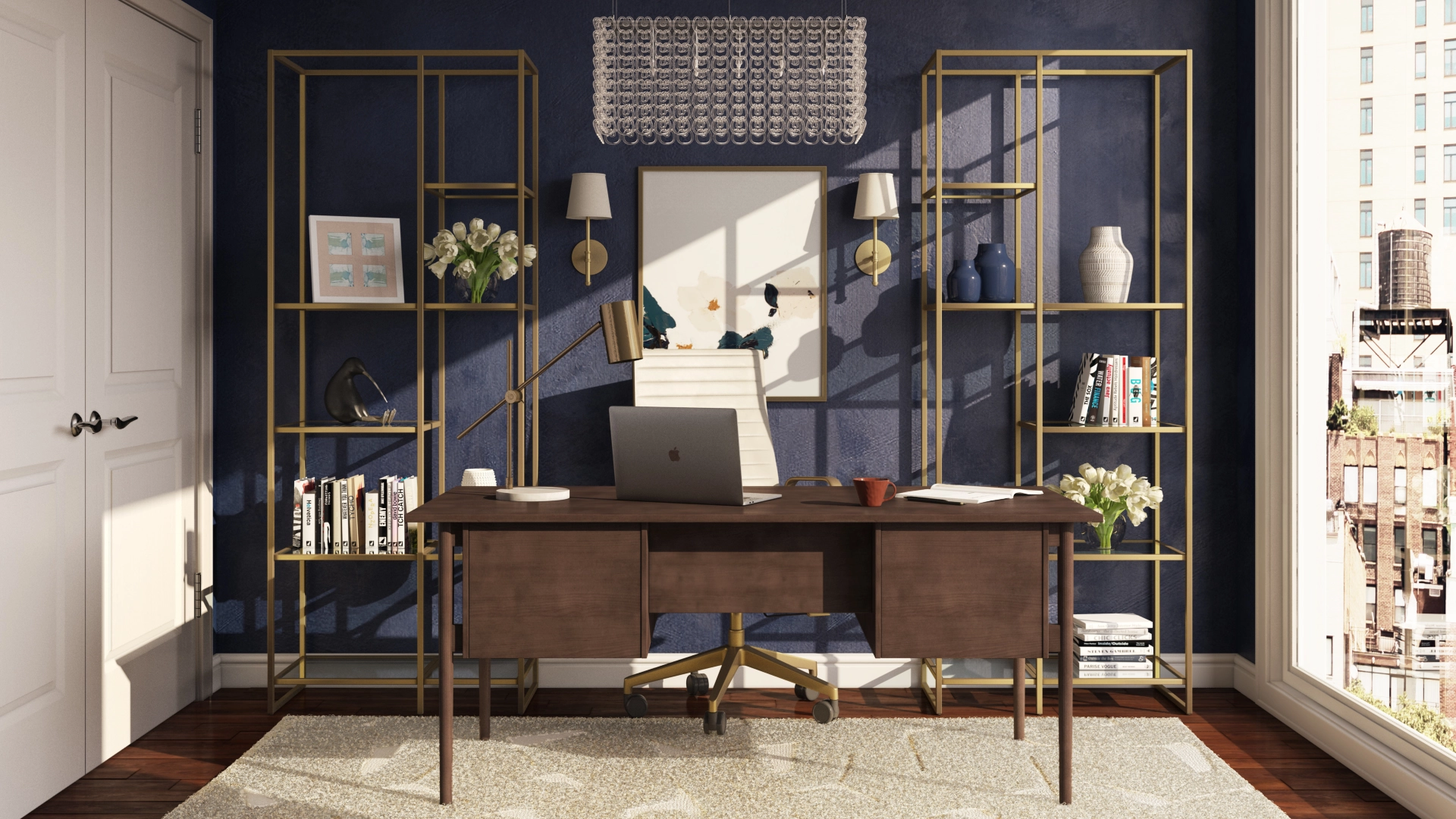 Crate and barrel shop estelle bookcase