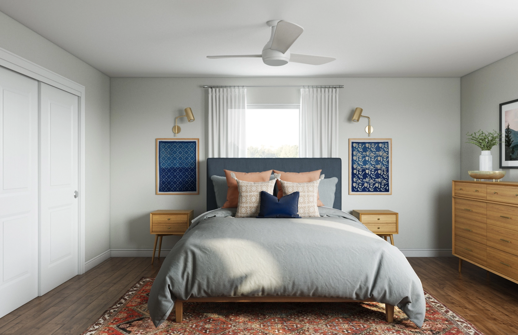 West elm simple deals bed frame acorn