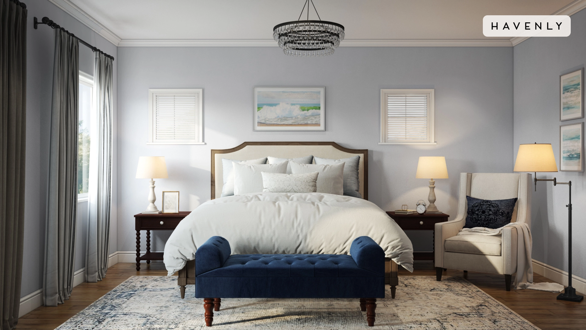 Twilight Pearl Organic Percale Sheet Set King Pottery Barn