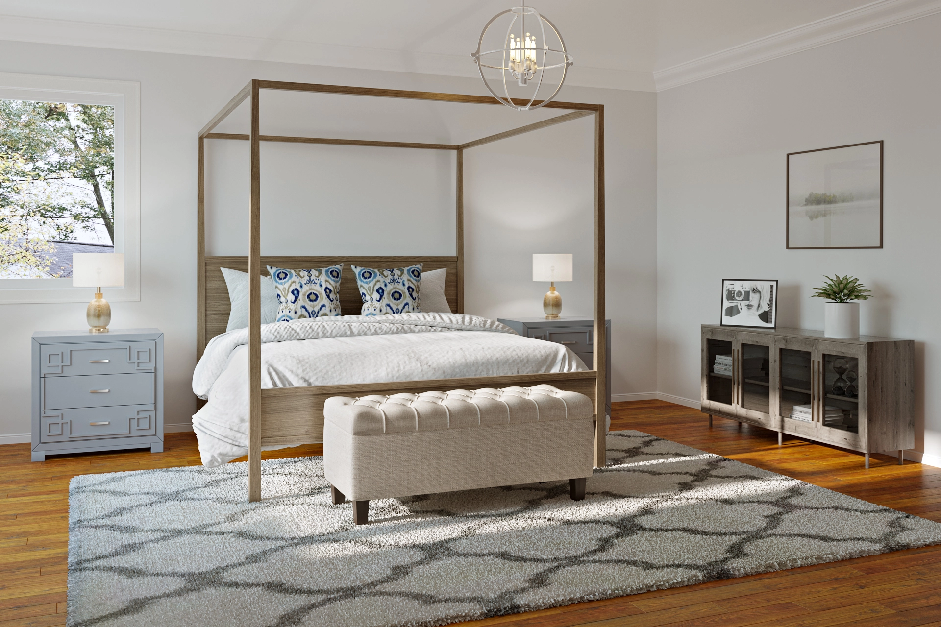 Ryker marble hot sale nightstand