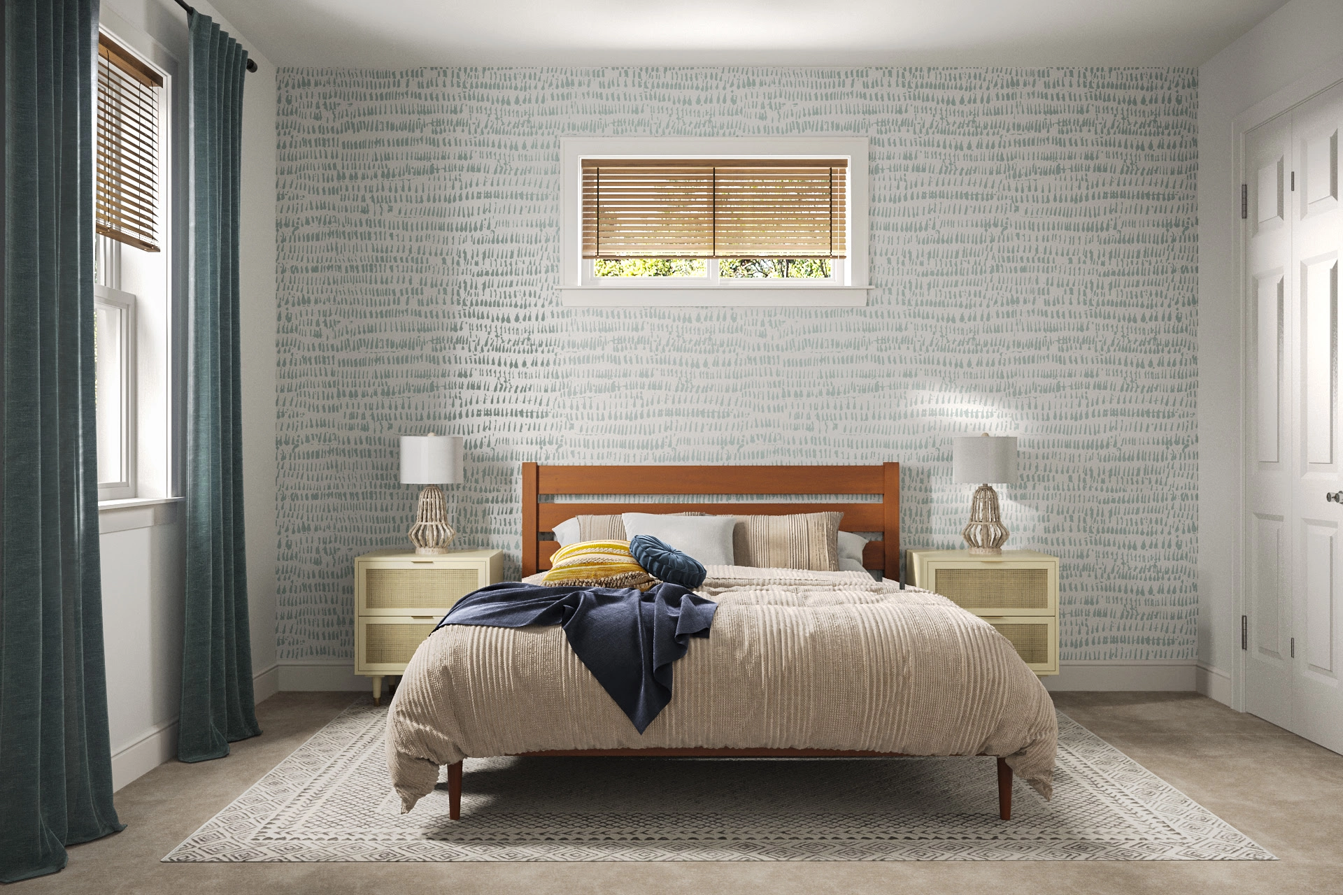 Aliyah queen platform hotsell bed
