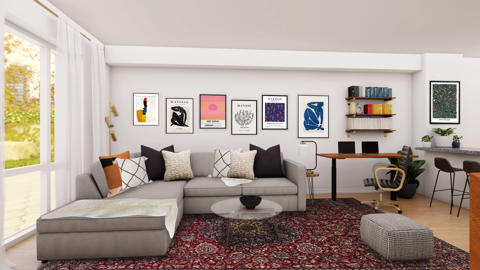 Harris west elm sale sectional