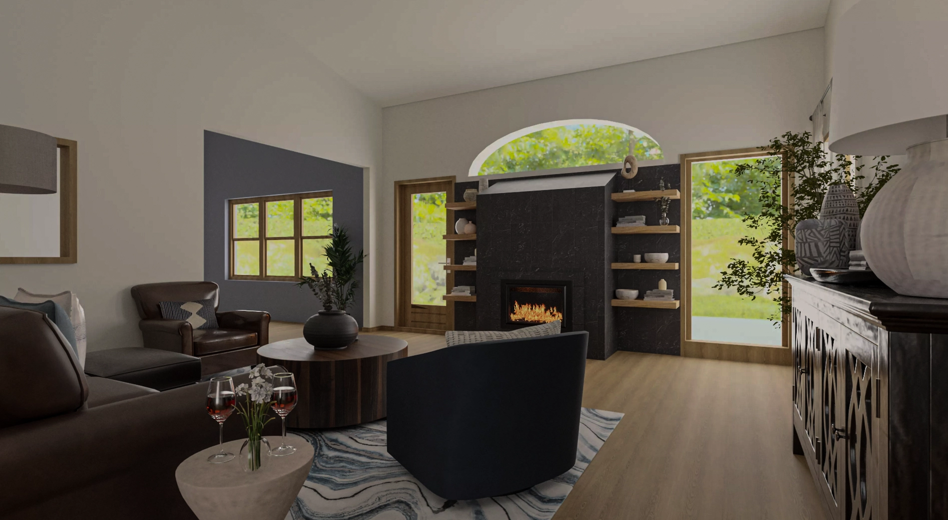 Dillon Natural Yukas Round Wood Coffee Table atelieryuwa.ciao.jp