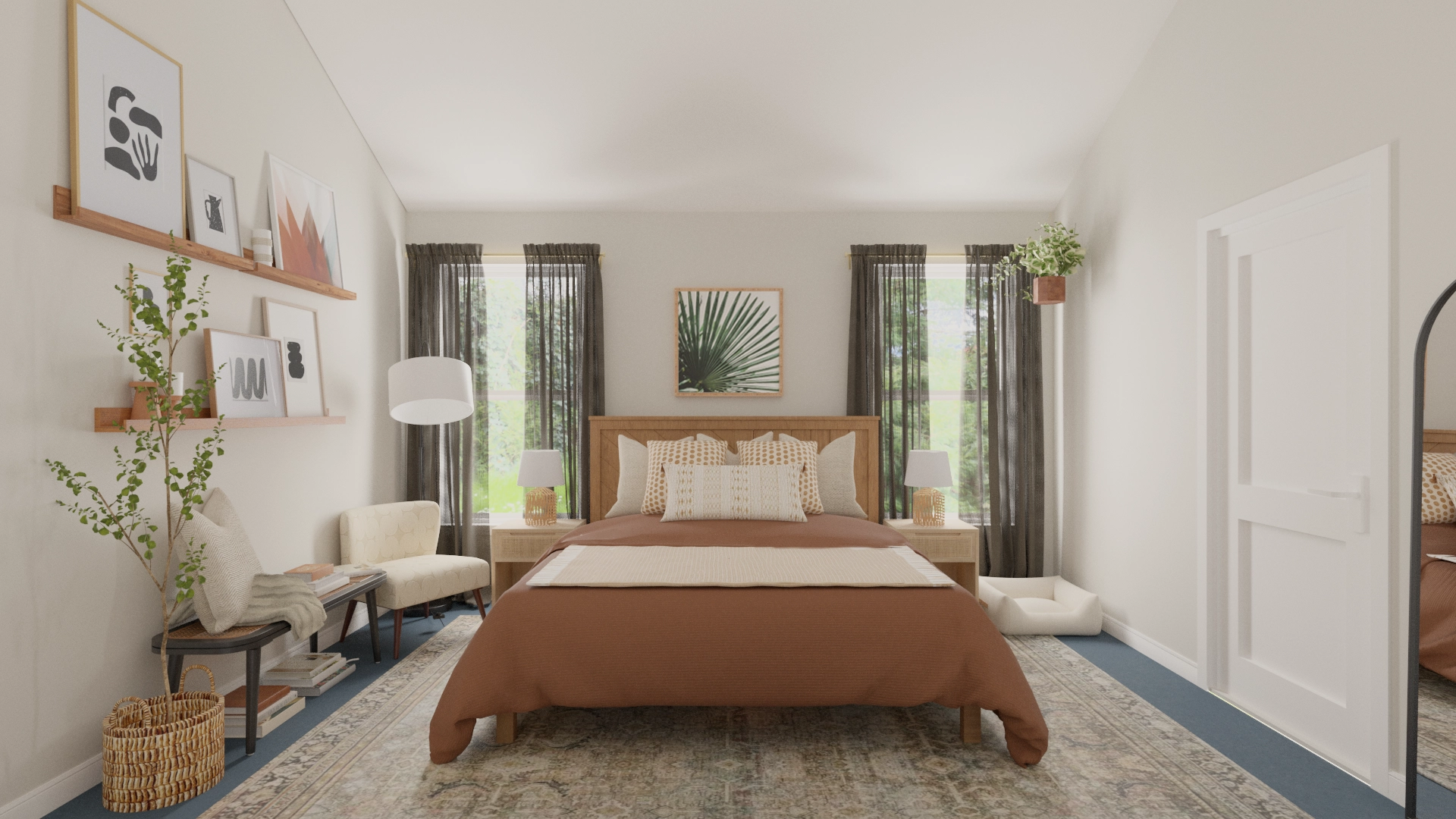 Meryl platform bed deals