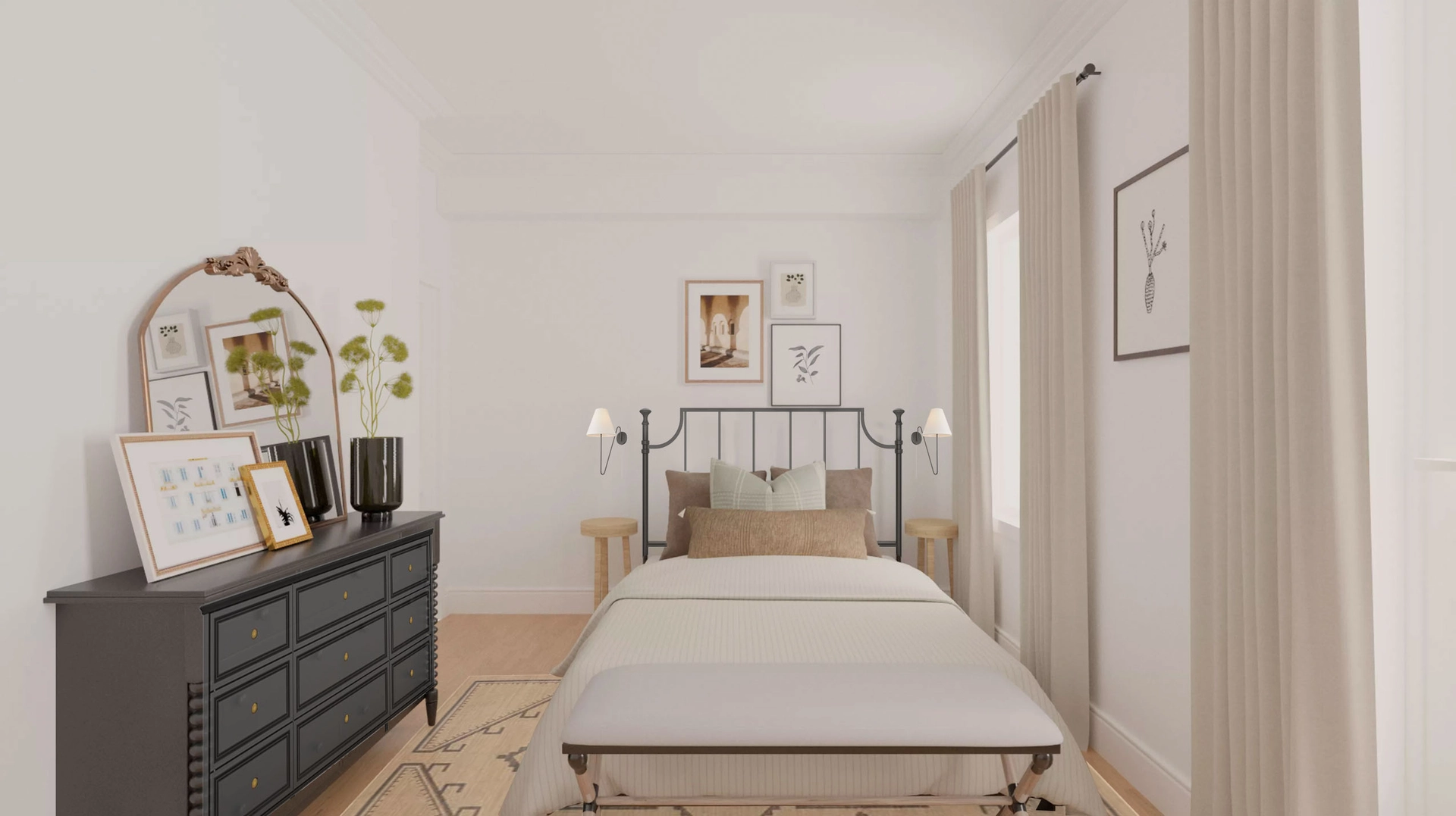 Viviana Farmhouse Metal Platform Bed Wayfair Havenly
